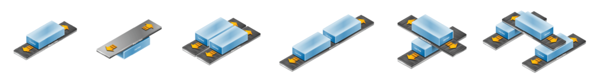 Coupling Linear Motors examples