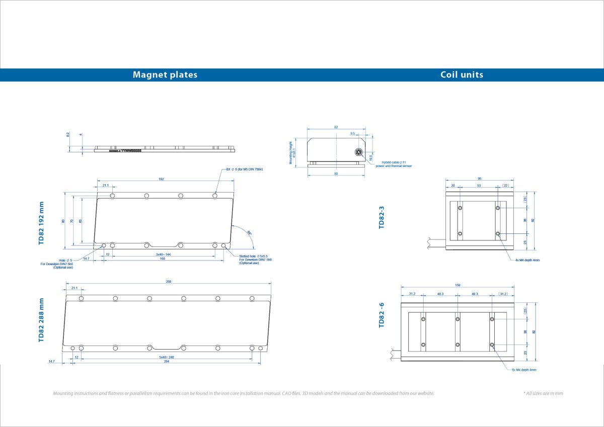 Td82 Series Specsheet Drawing2