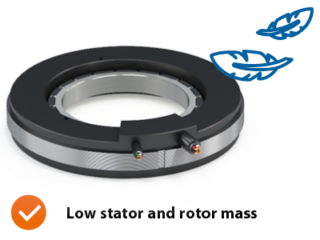 Torque Advantage Low Stator And Rotor Mass