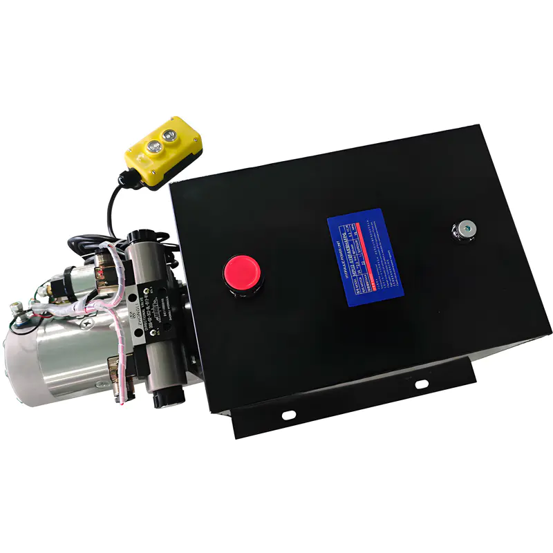 24V 3KW 22L Support Leg Power Unit (Equipped with 3m 4-core Wire Control)