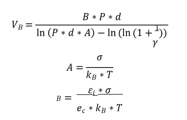 Paschen Equation 1