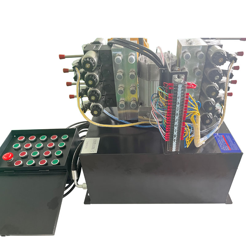 24V 1.5KW Nine-Valve Hydraulic Power Unit