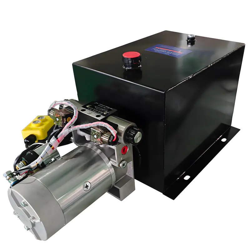 24V 3KW 22L Support Leg Power Unit (Equipped with 3m 4-core Wire Control)