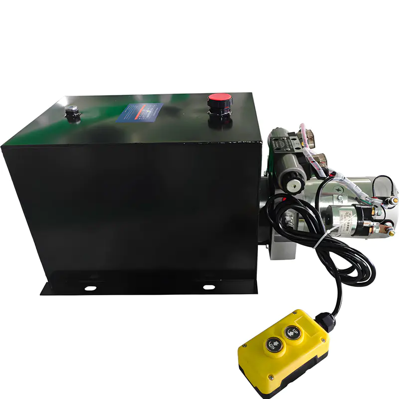 24V 3KW 22L Support Leg Power Unit (Equipped with 3m 4-core Wire Control)