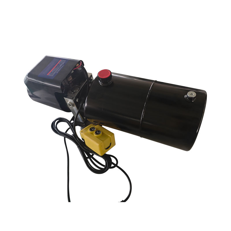12V 1.6KW 8L Single Acting with Wire Control