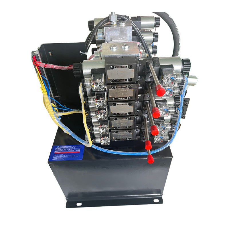 24V 1.5KW Nine-Valve Hydraulic Power Unit