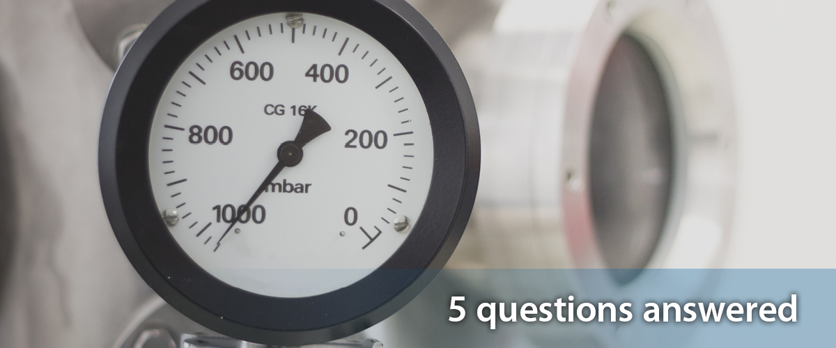 Vacuum Enclosed Design Vacuum Pressure Bar Meter 2